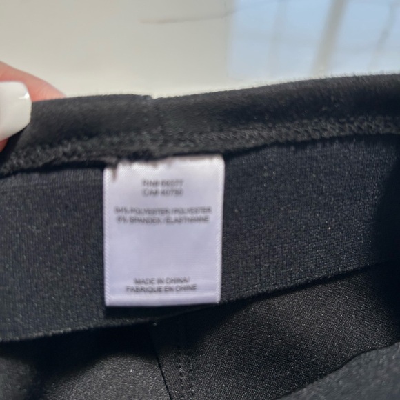 MarlaWynne Elegant Black Faux Suede Side Zip Pants - Picture 3 of 8